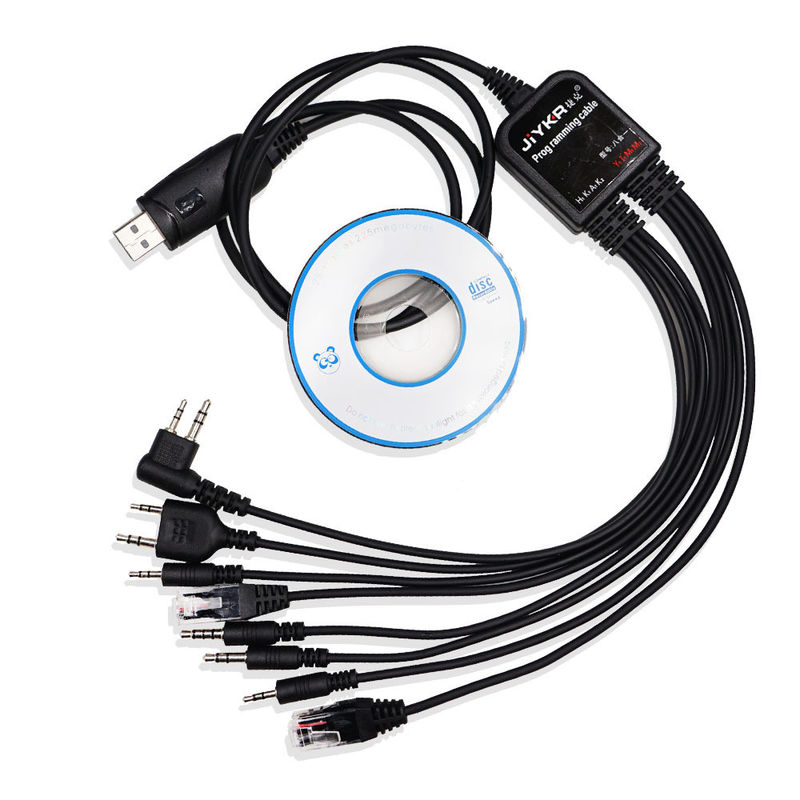 バオフェン UV5R UV82 TYT Yaesu ウォーキー・トーク用の多機能 8 in 1 USB プログラミングケーブル