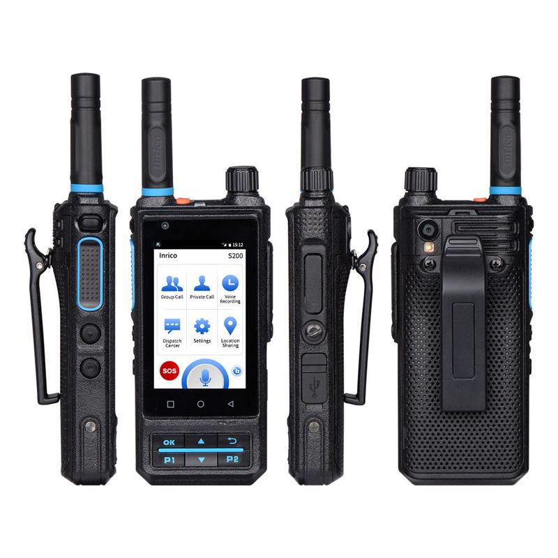 S200 4G LTE 3.1 インチ スマートフォン ZELLO リアル-PTT 4000mAh ウォーカー・トーク・携帯電話