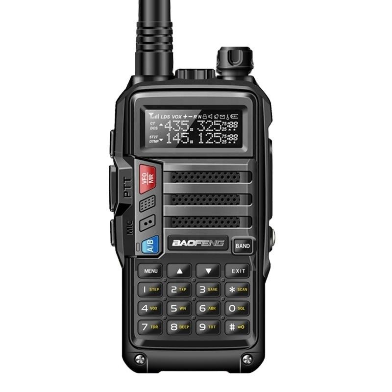 手持ちのVHF UHF 10km 長距離 5W 携帯二方向ラジオ AS-53 バオフェン ウォーキー・トーク