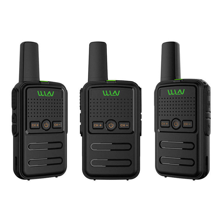 WLN KD-C56B FCC認定 2W UHF ミニサイズ ハンドヘルド 双方向ラジオ ウォーキー・トーク