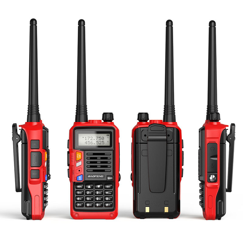 8ワットのハムウォーキー ウォーキー UV-S9プラス UHF VHF ハンドヘルドラジオ BAOFENG 2200mAhバッテリー