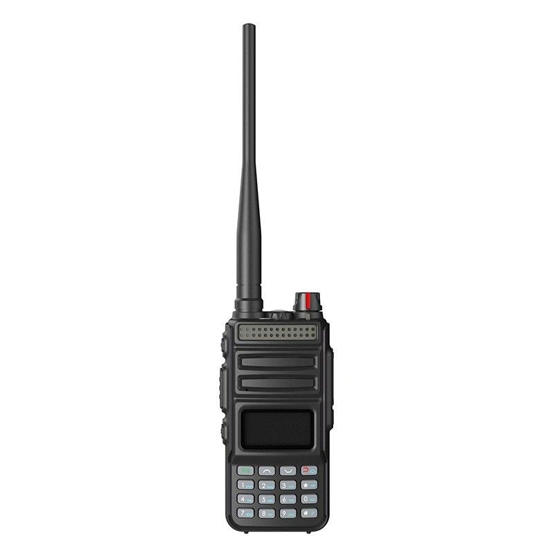 110x58x32mm バオフェン UV-13 携帯 UHF VHF ダブルバンド アマチュア ウォーキー・トーキー 黒