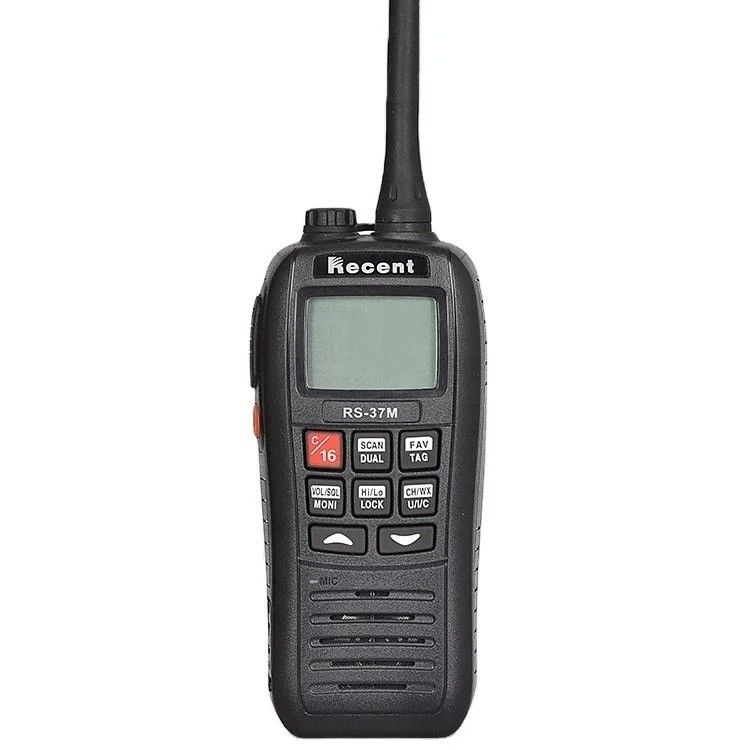最近の RS-37m IP67 防水 5W VHF 2 Way ロングレンジ ウォーキー トーク 海上ラジオ