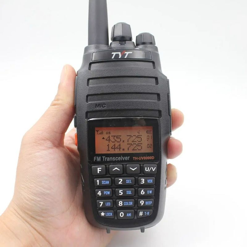 軽量VHFUHF 双帯ウォーキー・トーキー 10ワットのクロスバンドリピエータ機能