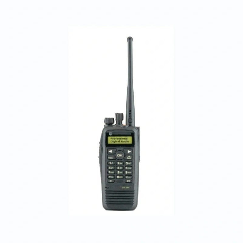 UHF/VHF 手持ちのウォーキー・トーキーデジタルラジオ 7.4V 動作電圧 黒