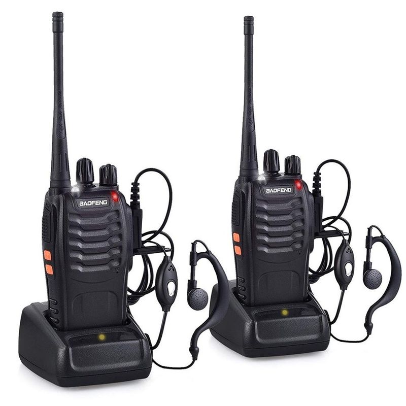 ターミナルスタイル ハンドヘルド UHF ラジオウォーキー・トーク Bf-888s 0-10KM トーク範囲に直線