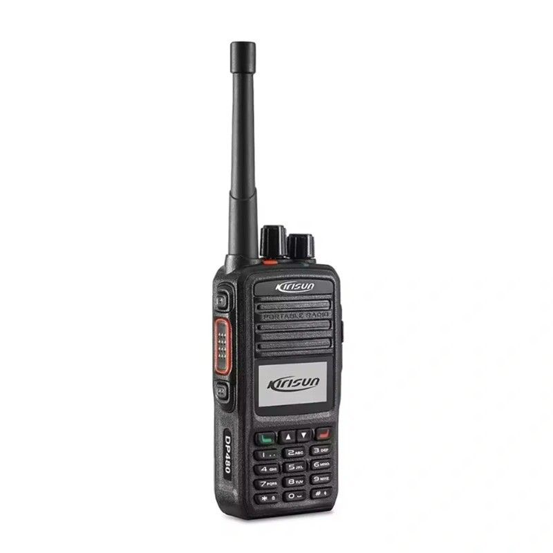 136~174MHz/400~470MHz周波数範囲 ビジネス用直線DMR携帯ラジオ