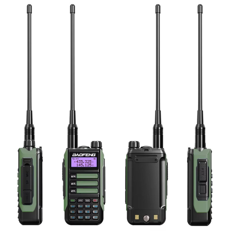 GMRS ウォーキー・トッキー バオフェン UV-16PRO 10W 高電力USB充電器 防水トランシーバー