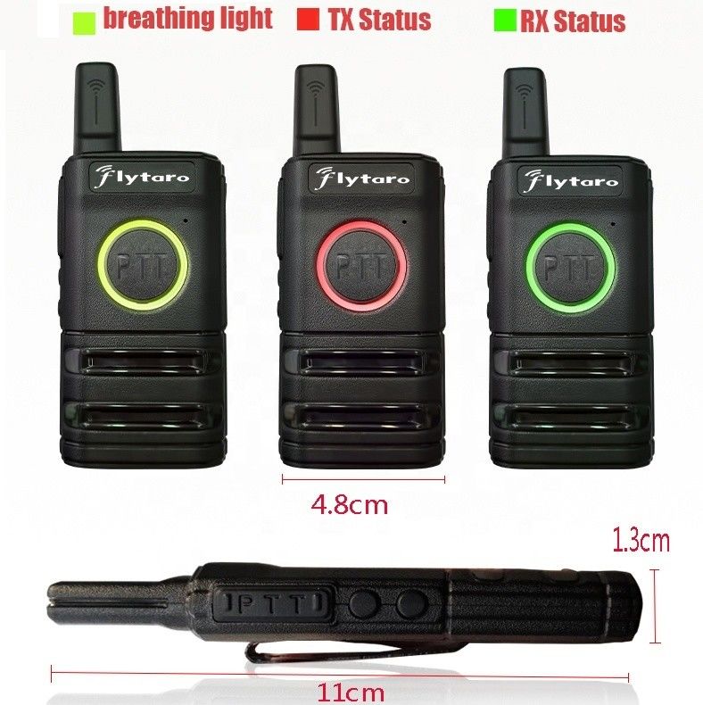 GMRS ウォーキー・トッキー MINI ハンドヘルド 無線通信 UHF 400-480MHz VHF 110*48*13mm