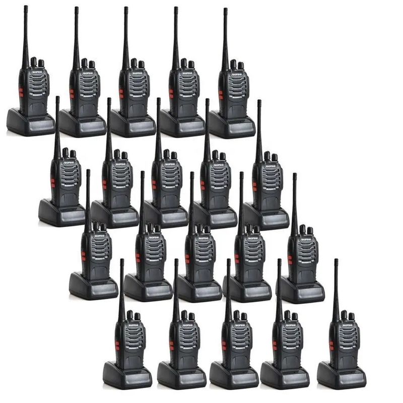 BF-888S バオフェン 5Wウォーカートーク 1500mAhバッテリー容量とUHF周波数タイプ