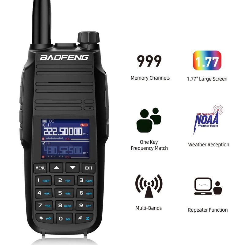 遠距離ウォーキー・トーク Baofeng UV-29L ウォーキー・トーク 10W USB-C ハム・ラジオ・トランシーバー
